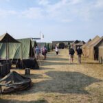 WWII Camp display