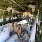 Inside the flying boxcar