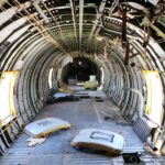 Inside the KC-97 cargo area